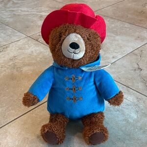 Kohl's Paddington Bear Red and Blue Stuffed Bear